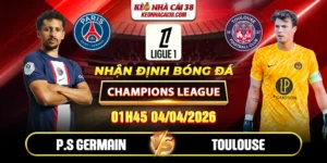 Soi Kèo Paris Saint Germain Vs Toulouse 01h45 04/04 - Ligue 1