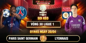 Soi Kèo Paris Saint Germain Vs Lyonnais 01h45 20/04 - Ligue 1