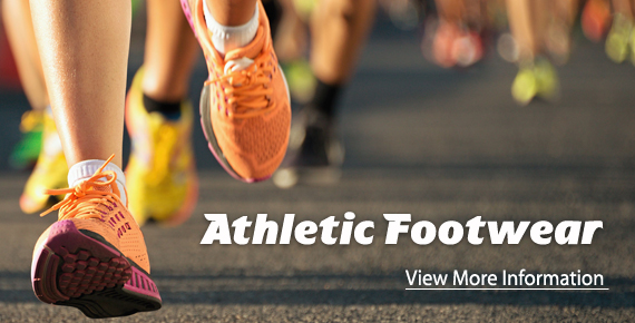 athletic footwear banner